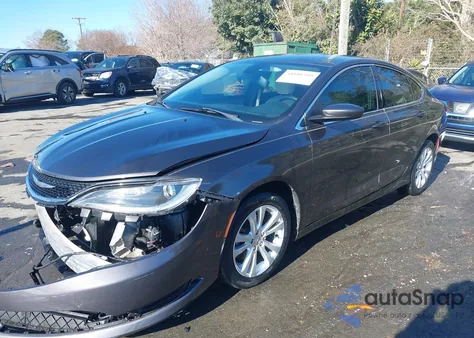 2015 Chrysler 200 Limited z USA, uszkodzony, nr VIN 1C3CCCAB3FN690137